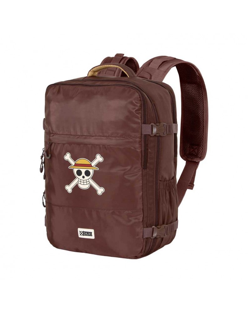 MOCHILA MERCURY DE VIAJE CABINA DE AVION ONE PIECE SKULL