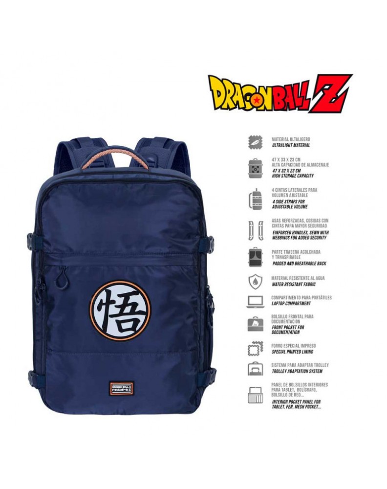 MOCHILA SYMBOL DE VIAJE DRAGON BALL Z 49CM