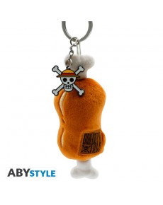 ONE PIECE BEEF AND BONE PLUSH KEYCHAIN