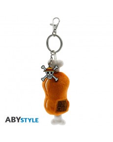 ONE PIECE BEEF AND BONE PLUSH KEYCHAIN