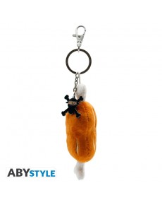 ONE PIECE BEEF AND BONE PLUSH KEYCHAIN