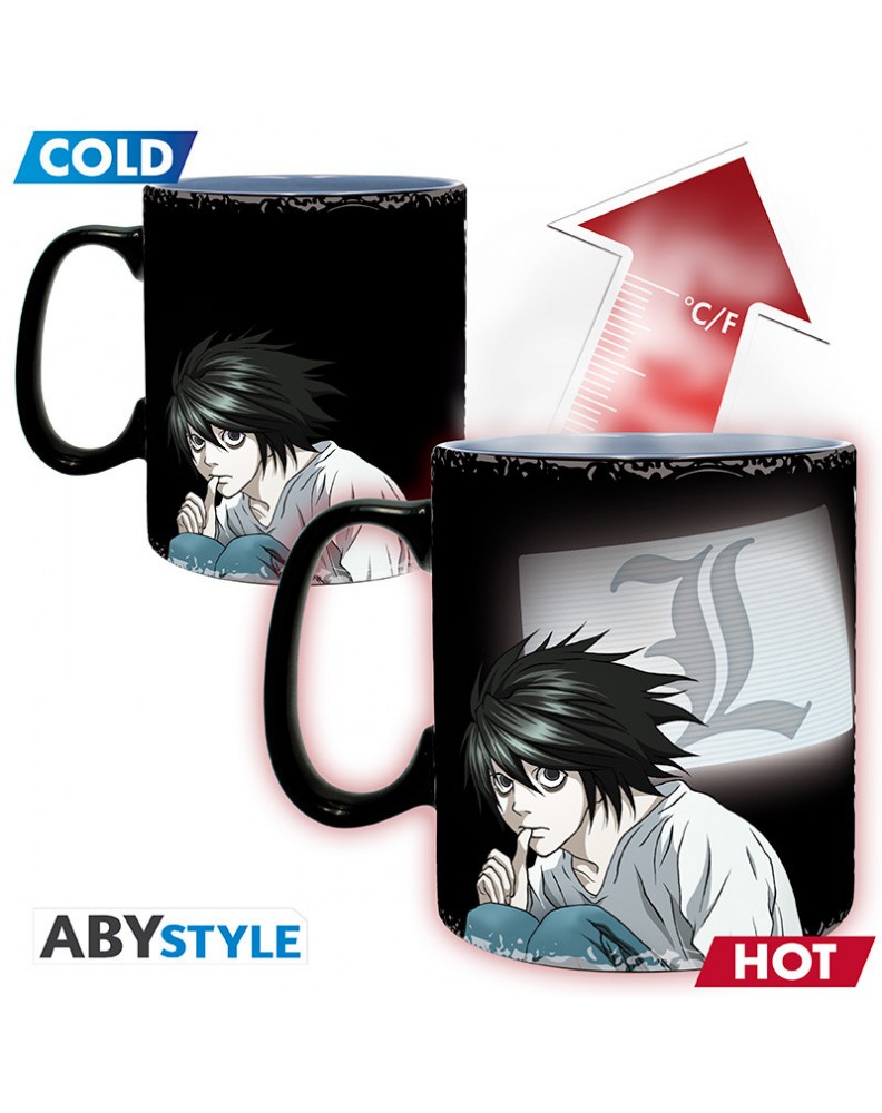 KIRA & L DEATH NOTE THERMAL MUG 460 ML