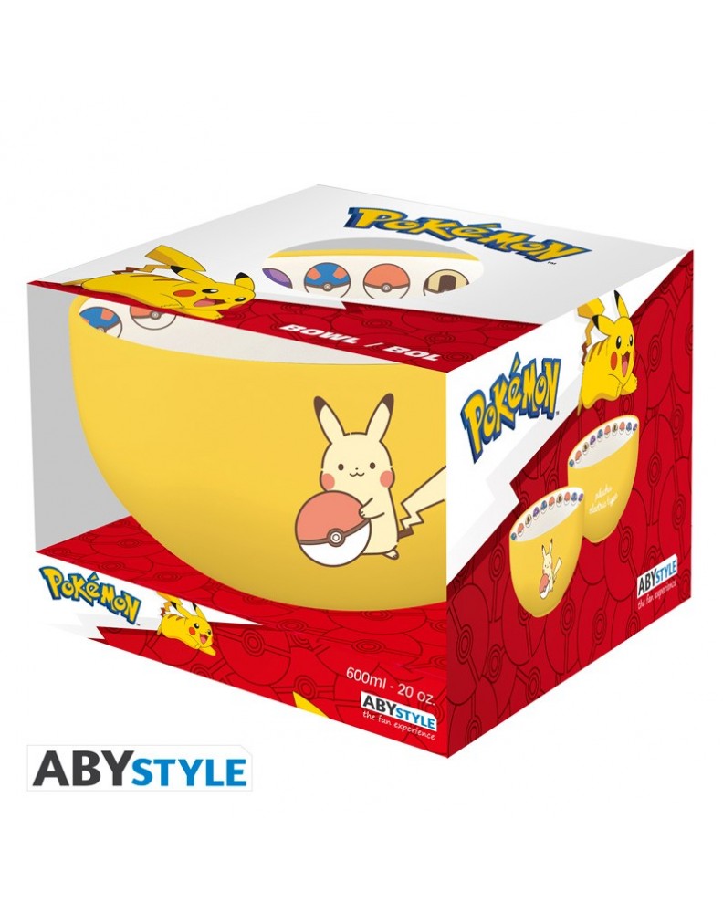 BOL PIKACHU TIPO ELECTRICO POKEMON 600 ML