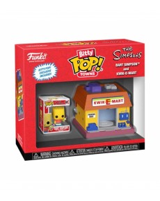 BITTY POP! TOWN - BART SIMPSON AND KWIK-E-MART - THE SIMPSONS