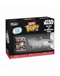 FUNKO BITTY POP RIDE HAN SOLO AND THE MILLENNIUM FALCON - STAR WARS