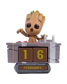 CALENDARIO PERPETUO 3D MARVEL GROOT DEATH BUTTON