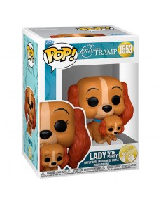 FUNKO POP DISNEY-LA DAMA Y EL VAGABUNDO- LADY WITH PUPPY