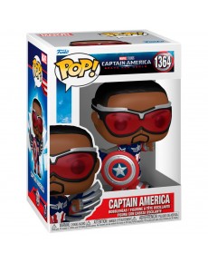 POP MARVEL FIGURE CAPTAIN AMERICA BRAVE NEW WORLD CAPTAIN AMERICA.