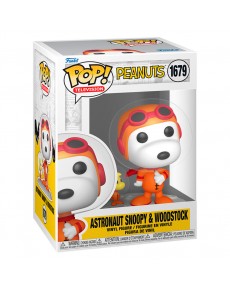 FIGURA POP SNOOPY ASTRONAUT SNOOPY & WOODSTOCK